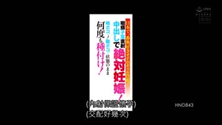 日本最喜歡被頂到深處的自慰套辣妹登場！ 咽頭子宮直射中出絕對懷孕！就這樣持續播種！ 七瀨雛 HND-843